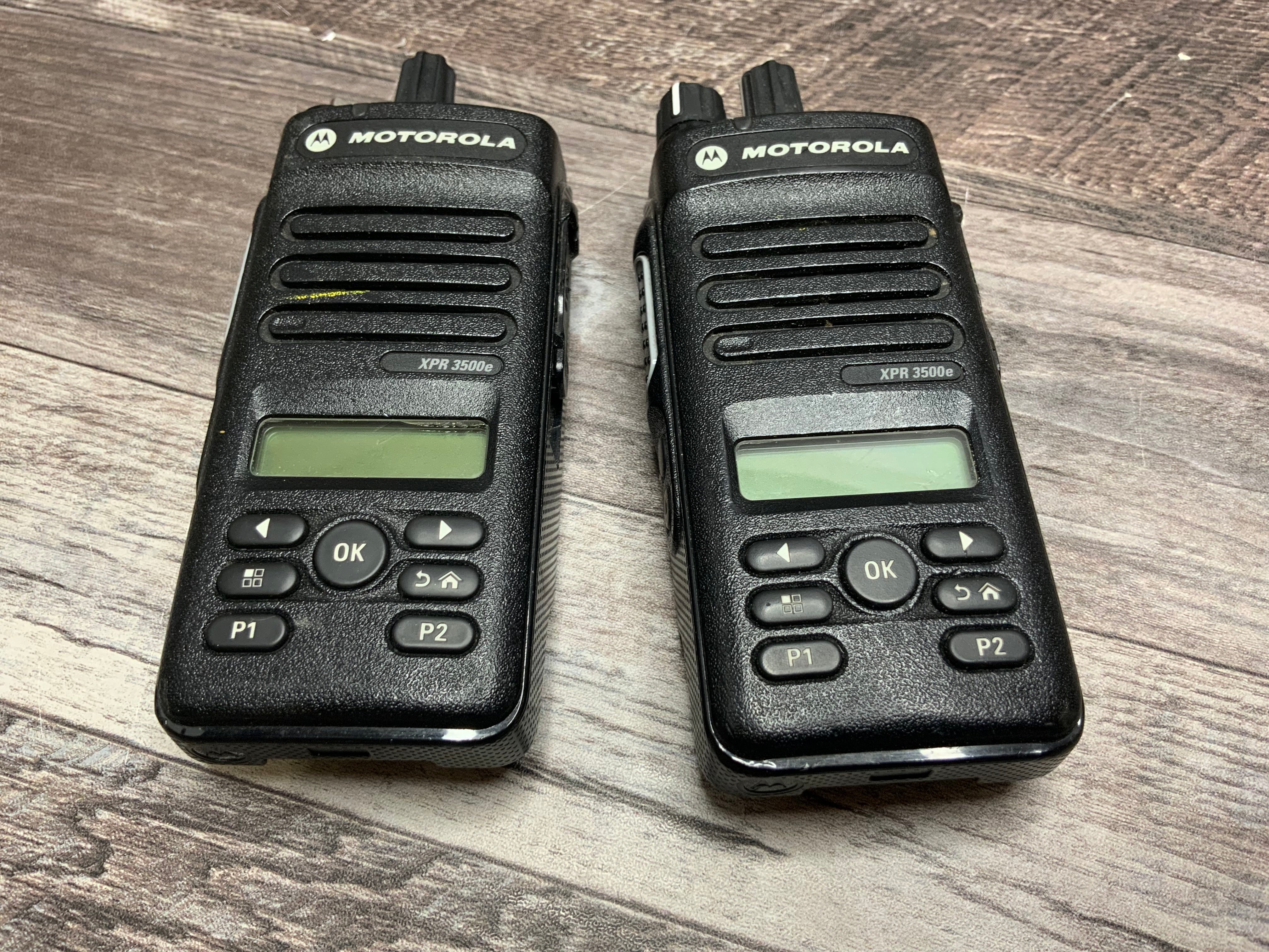 Motorola Handheld XPR 3500e Two-Way Radios **FOR PARTS/NOT WORKING** (8081912758510)
